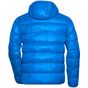 James&Nicholson Men's Down Jacket blue/silver