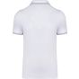 Kariban Polo maille piquée manches courtes homme white/sky_blue/light_grey