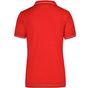 James&Nicholson Ladies' Elastic Polo red/white