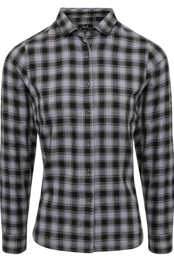 Image produit Chemise à manches longues à carreaux en coton Mulligan pour femme