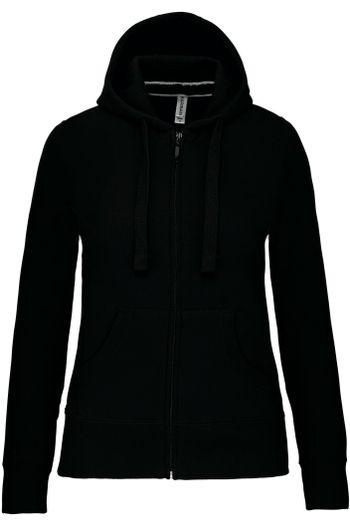 Image produit sweat-shirt zippé capuche femme