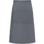 karlowsky XXL Oversized Bistro Apron Basic with Pocket Anthracite