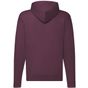 fruit of the loom Classic Hooded Sweat Jacket bordeaux