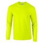 Gildan Adult T-Shirt Ultra-cotton Long Sleeve safety_green