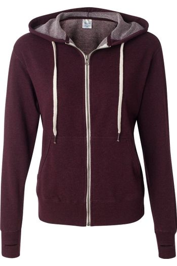 Image produit Unisex Midweight French Terry Zip Hood