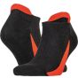 Spiro Compression 3-pack sports sneaker socks black/red
