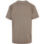 Build Your Brand Acid Washed Heavy Oversize Tee dark_khaki