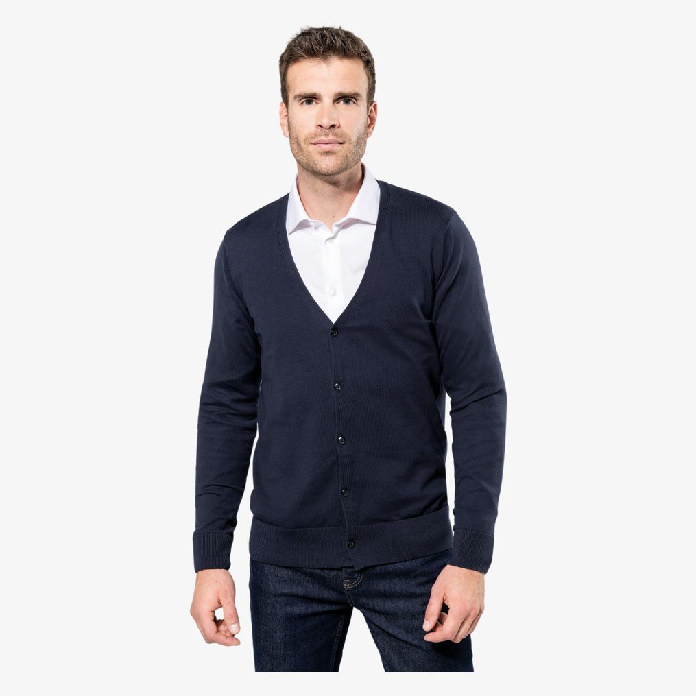 Cardigan Supima® homme Kariban Premium