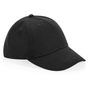 Beechfield Casquette à 5 panneaux pour enfant en coton biologique black