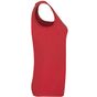 fruit of the loom Valueweight Vest Lady-Fit rouge