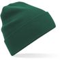 Beechfield Bonnet Original à revers en Coton Biologique bottle_green