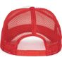 K-up Casquette trucker - 5 Panneaux white/red