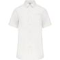 Kariban Chemise popeline manches courtes white