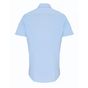 Premier Chemise en popeline stretch à manches courtes pour homme pale_blue