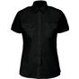Kariban Chemise pilote manches courtes femme black