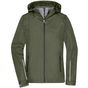 James&Nicholson Ladies´ 3-in-1-Jacket olive/black