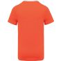 ProAct T-shirt de sport écoresponsable bicolore homme white/fluorescent_orange