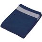 kariban Drap de plage velours KARIBAN 100 X 160 navy/white