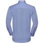 Russell Collection Men’s long sleeve classic ultimate non-iron shirt bright_sky