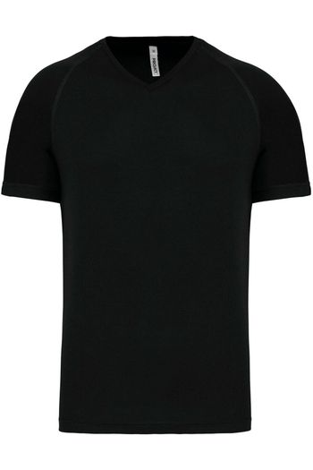 Image produit T-shirt de sport manches courtes col v homme
