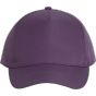 K-up Casquette polyester - 5 panneaux purple