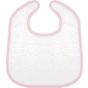 Kariban Bavoir éponge bébé white/pink