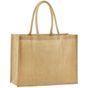 Westford Mill Tote bag classique en jute amidonné naturel natural