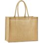 westfordmill Tote bag classique en jute amidonné naturel natural