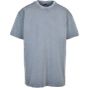 Build Your Brand Acid Washed Heavy Oversize Tee vintage_blue