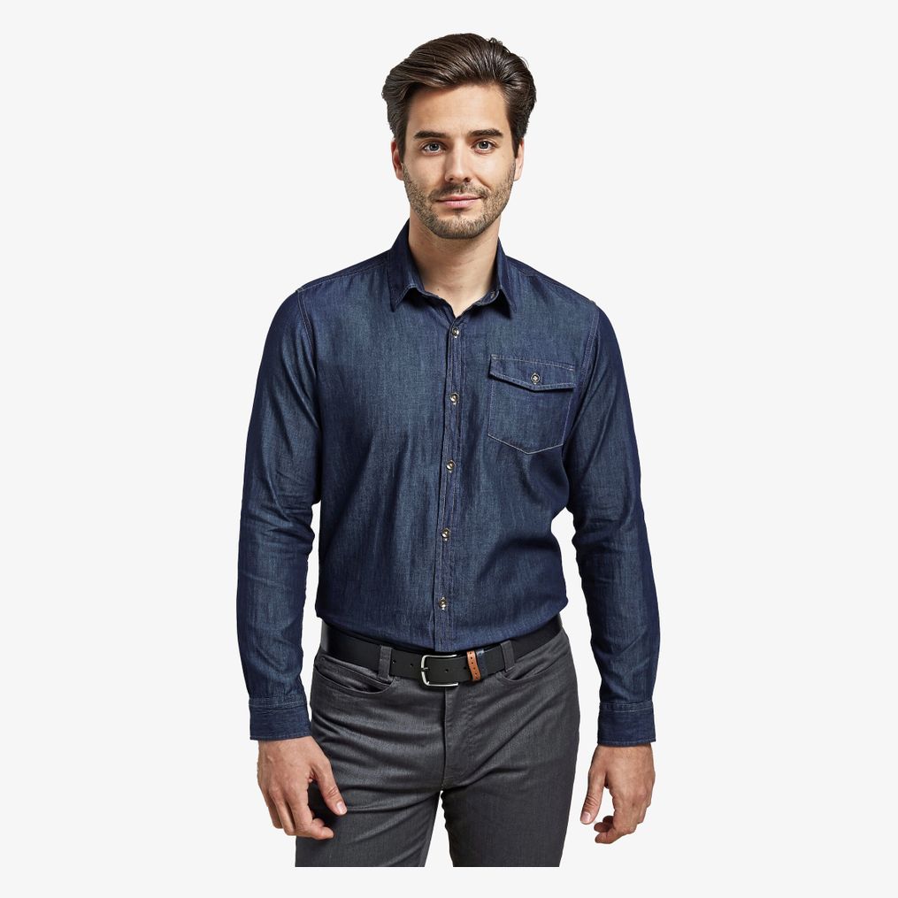 Chemise denim pour homme Premier