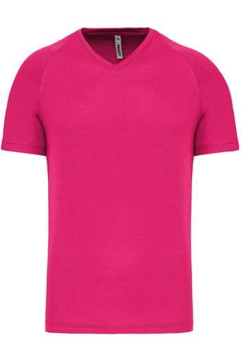 Image produit T-shirt de sport manches courtes col v homme