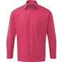 Premier Chemise popeline à manches longues pour homme - hot_pink - S