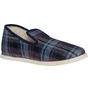 Kariban Charentaises unisexe Made in France marine_checked