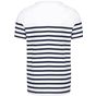 kariban T-shirt marin col rond Bio enfant white/navy_stripe