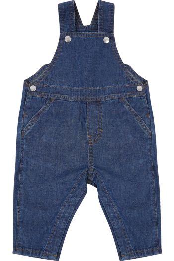 Denim Dungarees - Blue