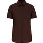 Kariban Judith - Chemise manches courtes femme brown