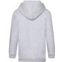 fruit of the loom Premium Hooded Sweat Jacket Kids gris_chine