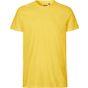 Neutral Mens Fit T-Shirt yellow