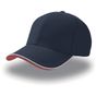 Atlantis Pilot Piping Sandwich Cap navy/white/red