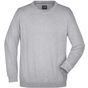 James&Nicholson Round Sweat Heavy grey_heather