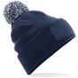 Beechfield Bonnet snowstar® à patch french_navy/light_grey