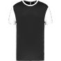 ProAct Maillot manches courtes bicolore enfant - black/white - 6/8ans