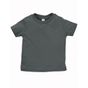 Rabbit Skins Infant Fine Jersey T-Shirt charcoal