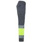 Velilla Pantalon multipoches bicolore haute visibilité grey/fluo_yellow