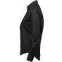 Tee Jays Ladies stretch luxury shirt black