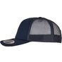 flexfit Classic Curved Visor Foam Trucker Cap navy