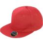 Result Bronx Original Flat Peak Snapback Cap red