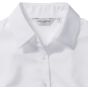 Russell Chemise Oxford cintrée manches longues femme white