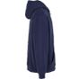Build Your Brand Fluffy Zip Hoody Navy