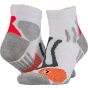 Spiro Technical compression sports socks white